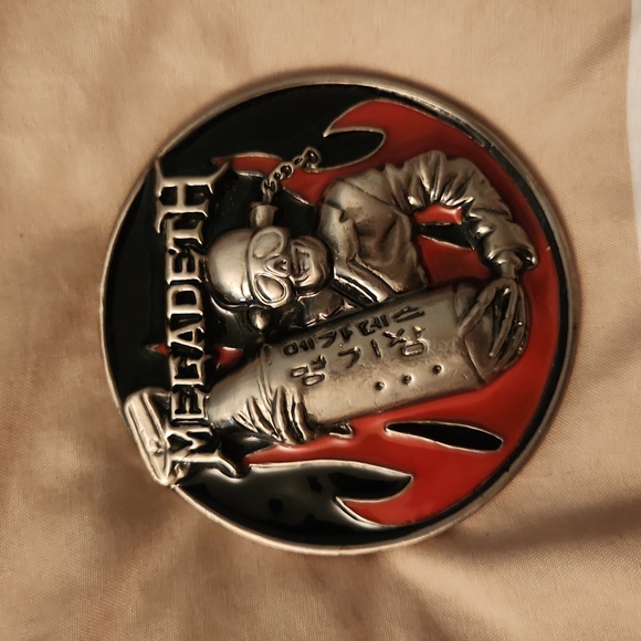Megadeth belt buckle - Picture 1 of 4
